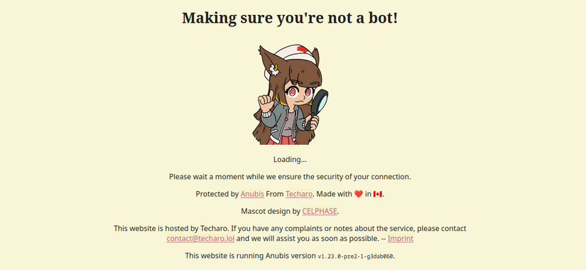 Making sure you're not a bot! Image