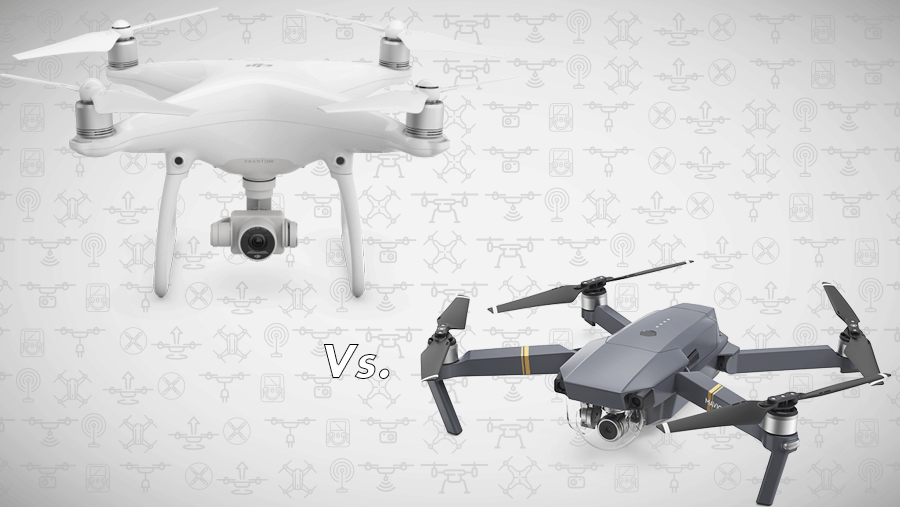 Mavic Pro vs Phantom 4 Pro low light comparison real world overview
