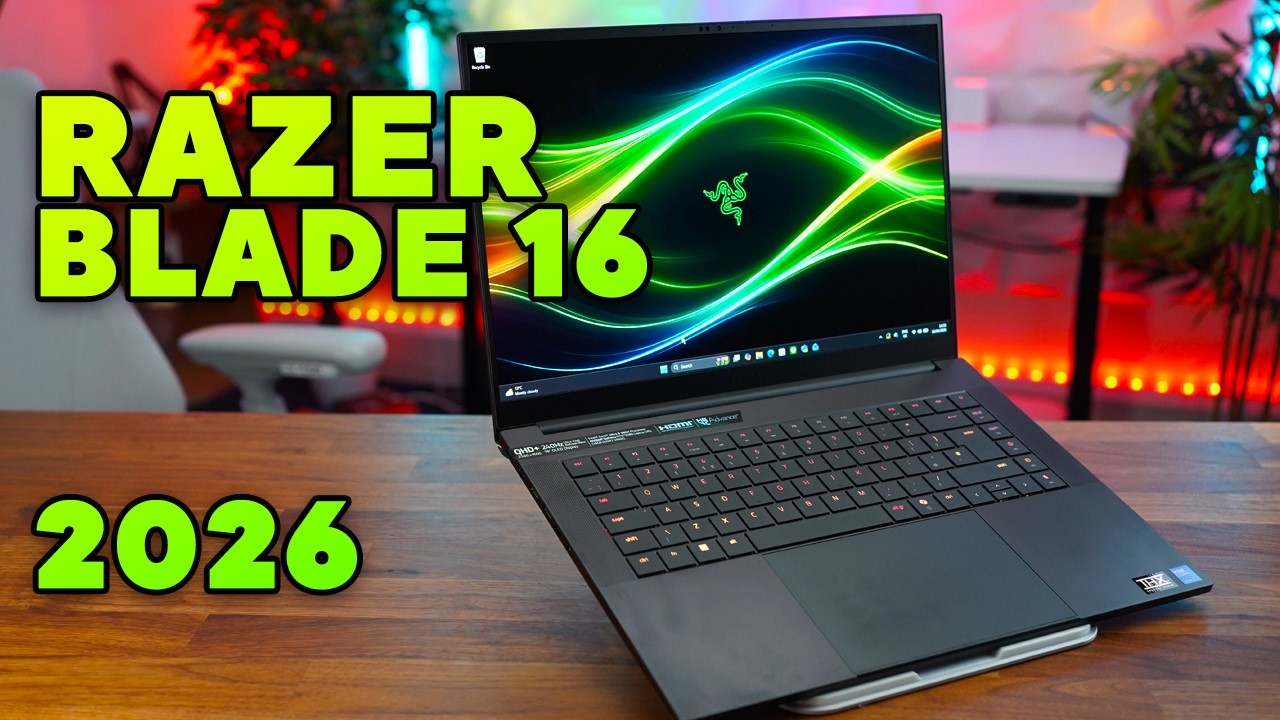 Benchmarks: All new 2026 Razer Blade 16 ultra 9/386H/5090/64gb ... real world overview