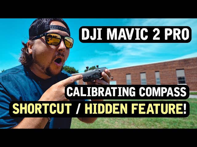 DJI Mavic 2 Pro / How to CALIBRATE Your COMPASS! (Tutorial) real world overview